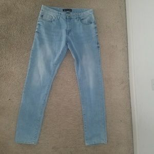 Light Wash Blue Jeans